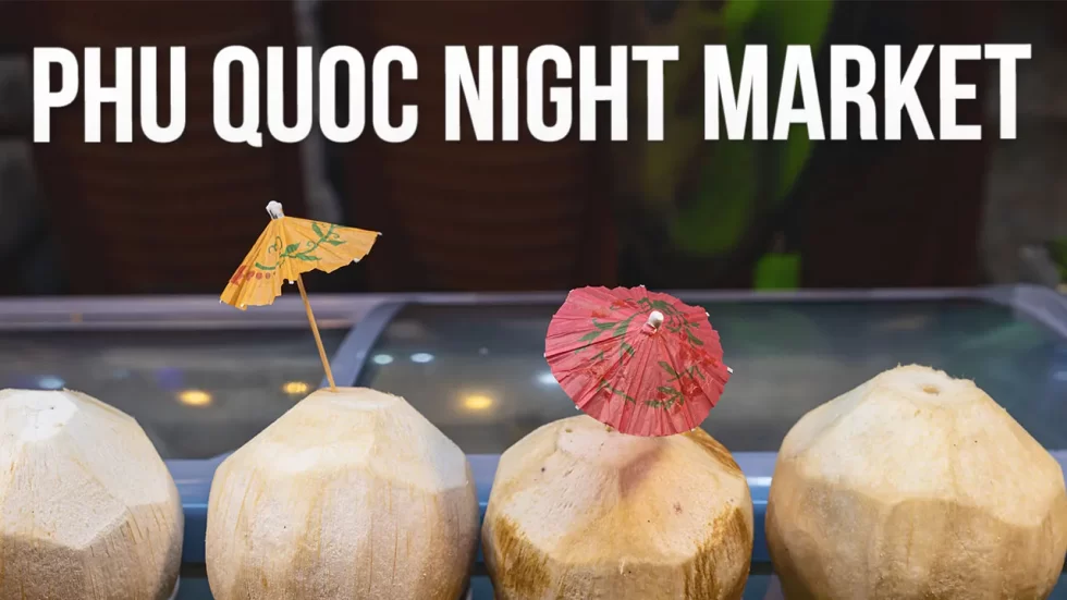 Marché nocturne de Cho Dem - Choses à faire sur l'île de Puc Quoc